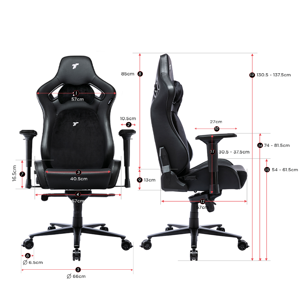 TTRacing Surge X Air Threads Fabric Gaming Chair - Jinbe Edition