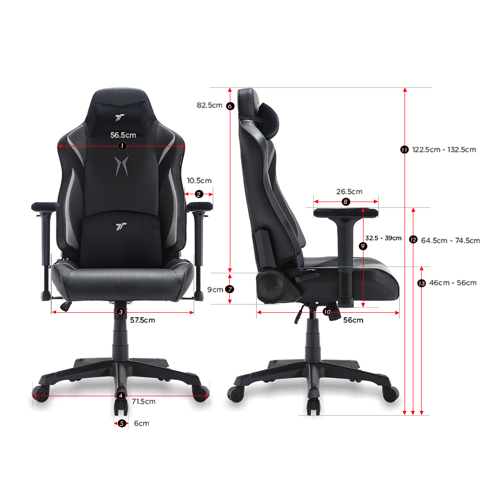 TTRacing Swift X Pro Air Threads Fabric Gaming Chair - Sakura Edition