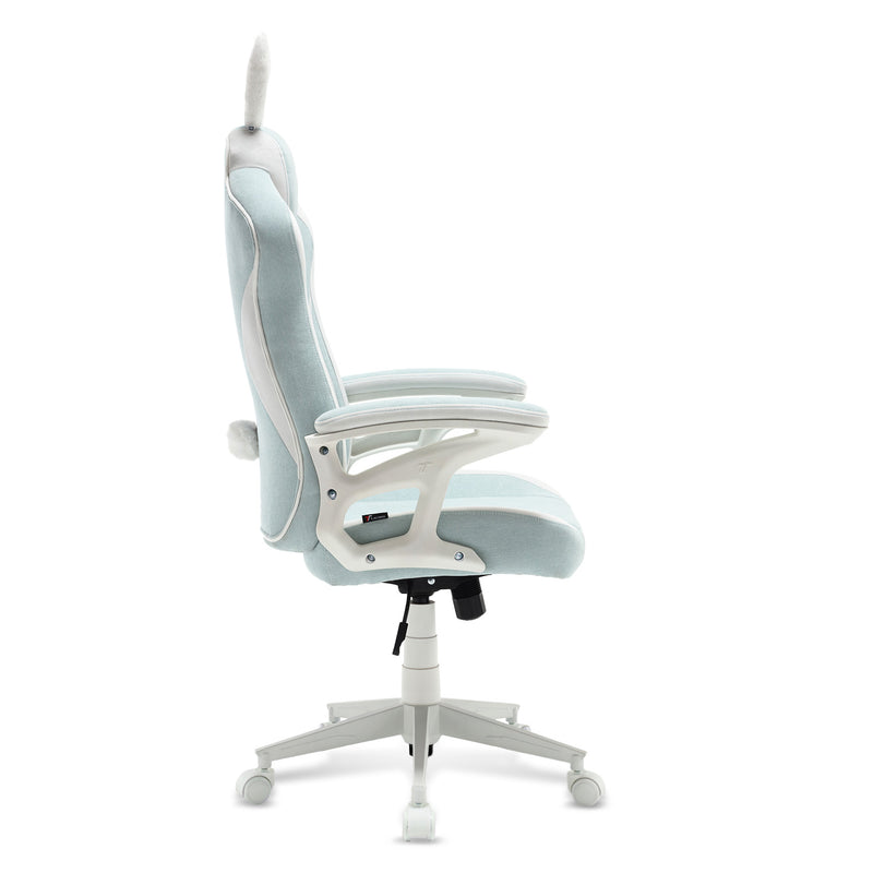 360° view of TTRacing Duo V4 Air Threads Fabric Gaming Chair - BunnyBliss - angle 4