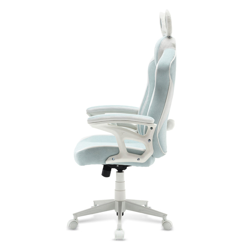 360° view of TTRacing Duo V4 Air Threads Fabric Gaming Chair - BunnyBliss - angle 8