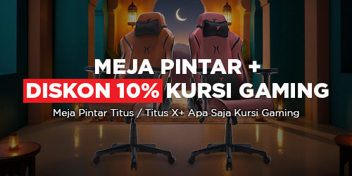 Meja Pintar + Diskon 10% Kursi Gaming