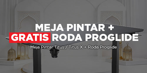 Meja Pintar + Gratis Proglide Casters