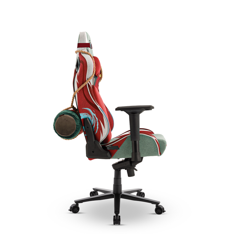 360° view of TTRacing Surge X Air Threads Fabric Gaming Chair - Jiraiya Edition - angle 4