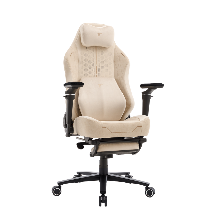 360° view of TTRacing Maxx Pro Air Threads Fabric Gaming Chair - angle 2