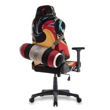 360° view of TTRacing Swift X Pro Air Threads Fabric Gaming Chair - Naruto Edition - angle 12