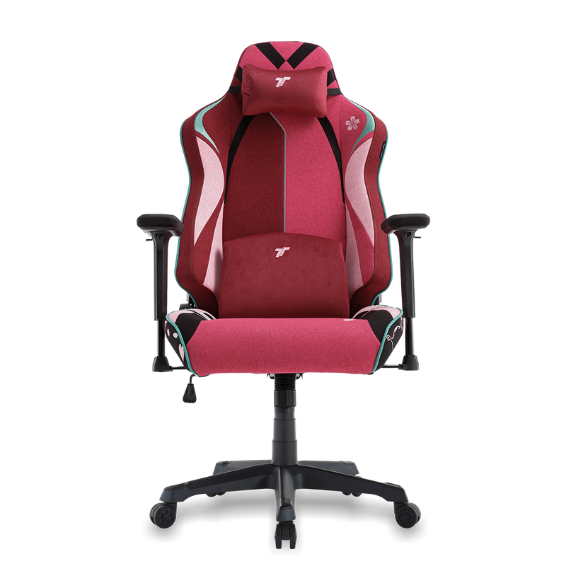 360° view of TTRacing Swift X Pro Air Threads Fabric Gaming Chair - Sakura Edition - angle 1