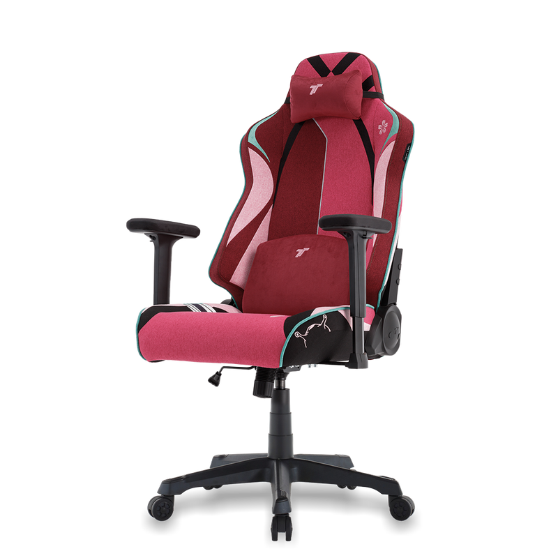 360° view of TTRacing Swift X Pro Air Threads Fabric Gaming Chair - Sakura Edition - angle 9