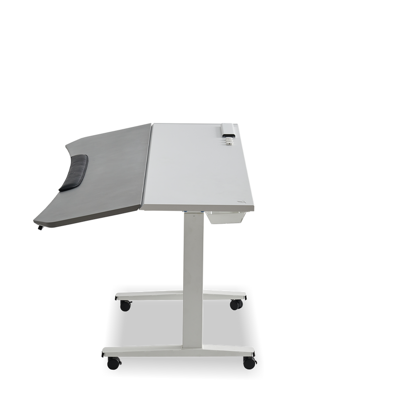 360° view of TTRacing TILVO Active Tech Desk - Howlite - angle 20