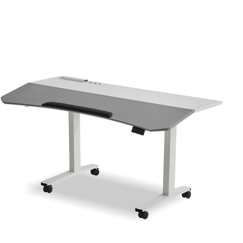 360° view of TTRacing TILVO Active Tech Desk - Howlite - angle 21