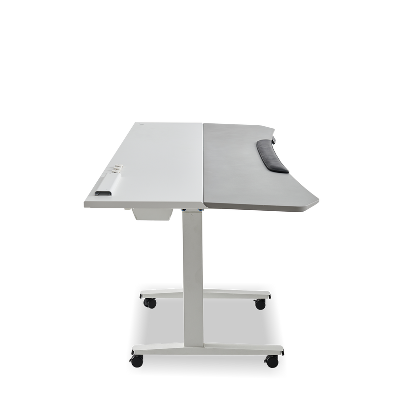 360° view of TTRacing TILVO Active Tech Desk - Howlite - angle 3