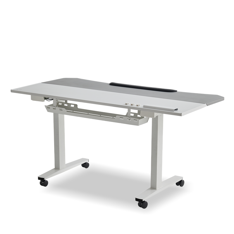 360° view of TTRacing TILVO Active Tech Desk - Howlite - angle 4