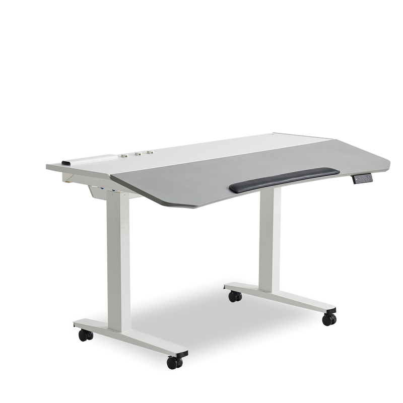 360° view of TTRacing TILVO Active Tech Desk - Howlite - angle 15