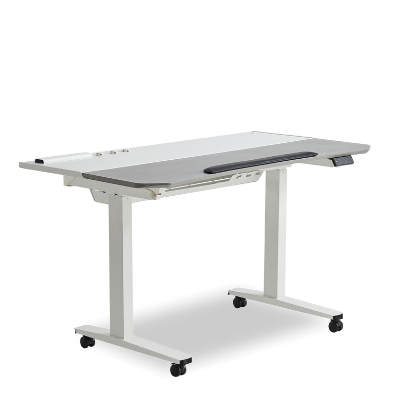 360° view of TTRacing TILVO Active Tech Desk - Howlite - angle 2