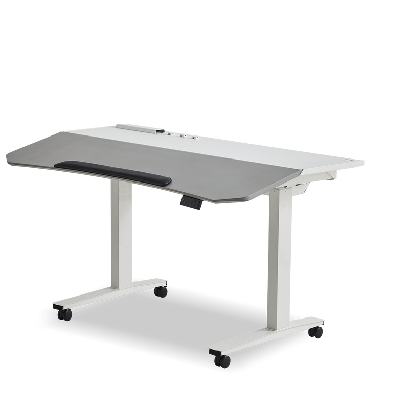 360° view of TTRacing TILVO Active Tech Desk - Howlite - angle 21