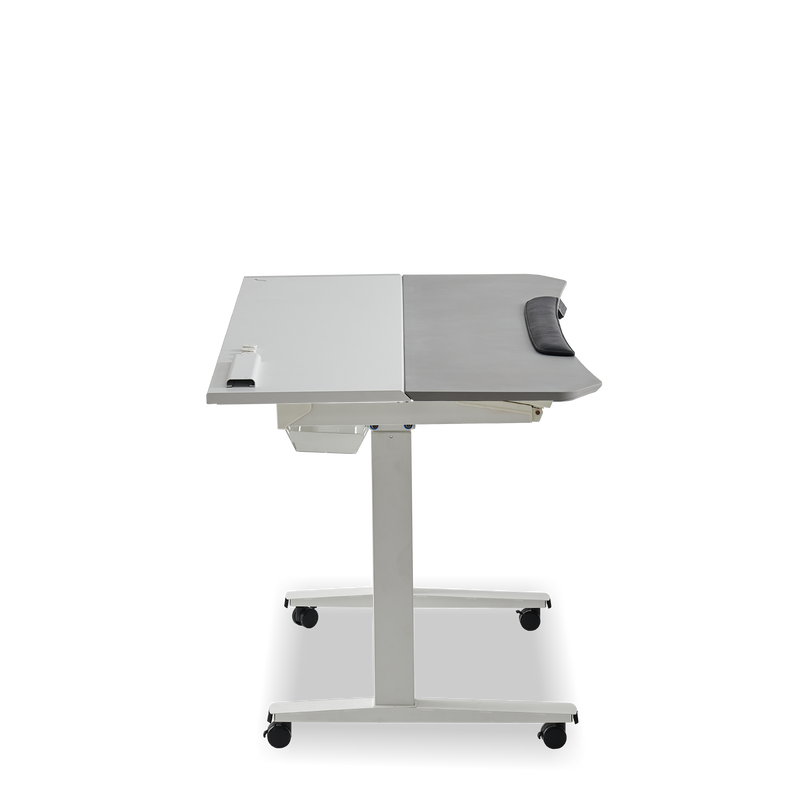 360° view of TTRacing TILVO Active Tech Desk - Howlite - angle 3
