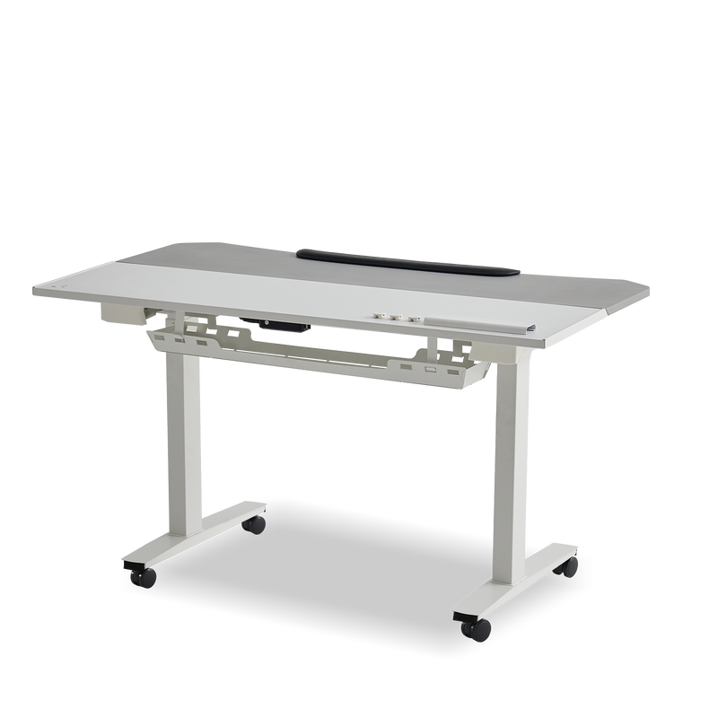 360° view of TTRacing TILVO Active Tech Desk - Howlite - angle 4