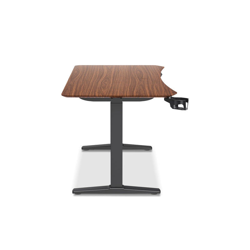 360° view of TTRacing Titus X Smart Standing Desk - Walnut - angle 2