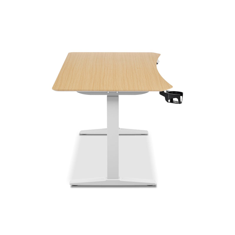 360° view of [Mid Year Sale] TTRacing Titus X Smart Standing Desk - Oak - angle 2