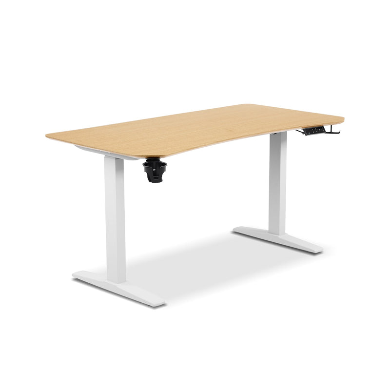 360° view of [Mid Year Sale] TTRacing Titus X Smart Standing Desk - Oak - angle 1
