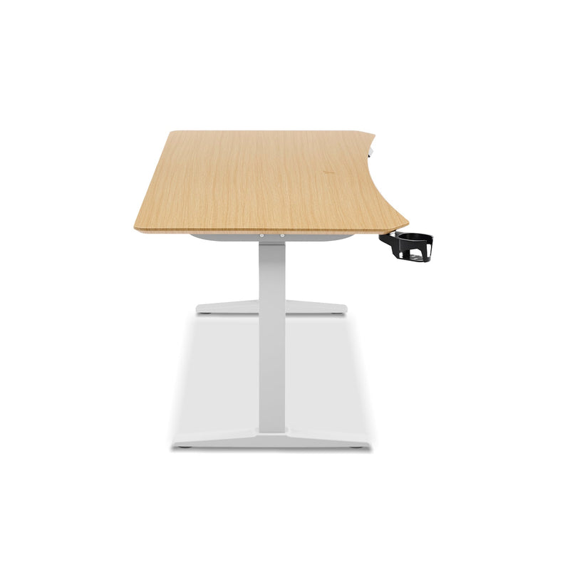 360° view of [Mid Year Sale] TTRacing Titus X Smart Standing Desk - Oak - angle 2
