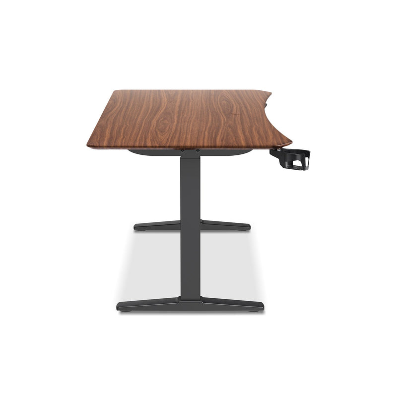 360° view of TTRacing Titus X Smart Standing Desk - Walnut - angle 2