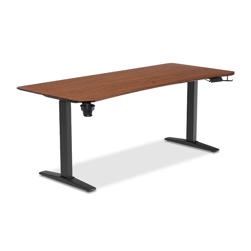 360° view of TTRacing Titus X Smart Standing Desk - Walnut - angle 1