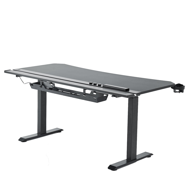 360° view of TTRacing TIVON Smart Standing Desk - Onyx - angle 4