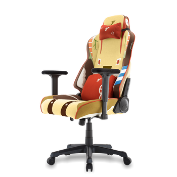 360° view of TTRacing Swift X Pro Air Threads Fabric Gaming Chair - Usopp Edition - angle 9